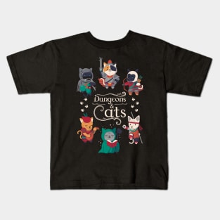 Dungeons & Cats 2.0 Kids T-Shirt